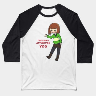 This child is not from Undertale 2 Baseball T-Shirt